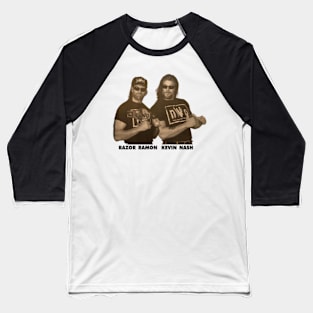 Kevin & Razor Ramon Baseball T-Shirt